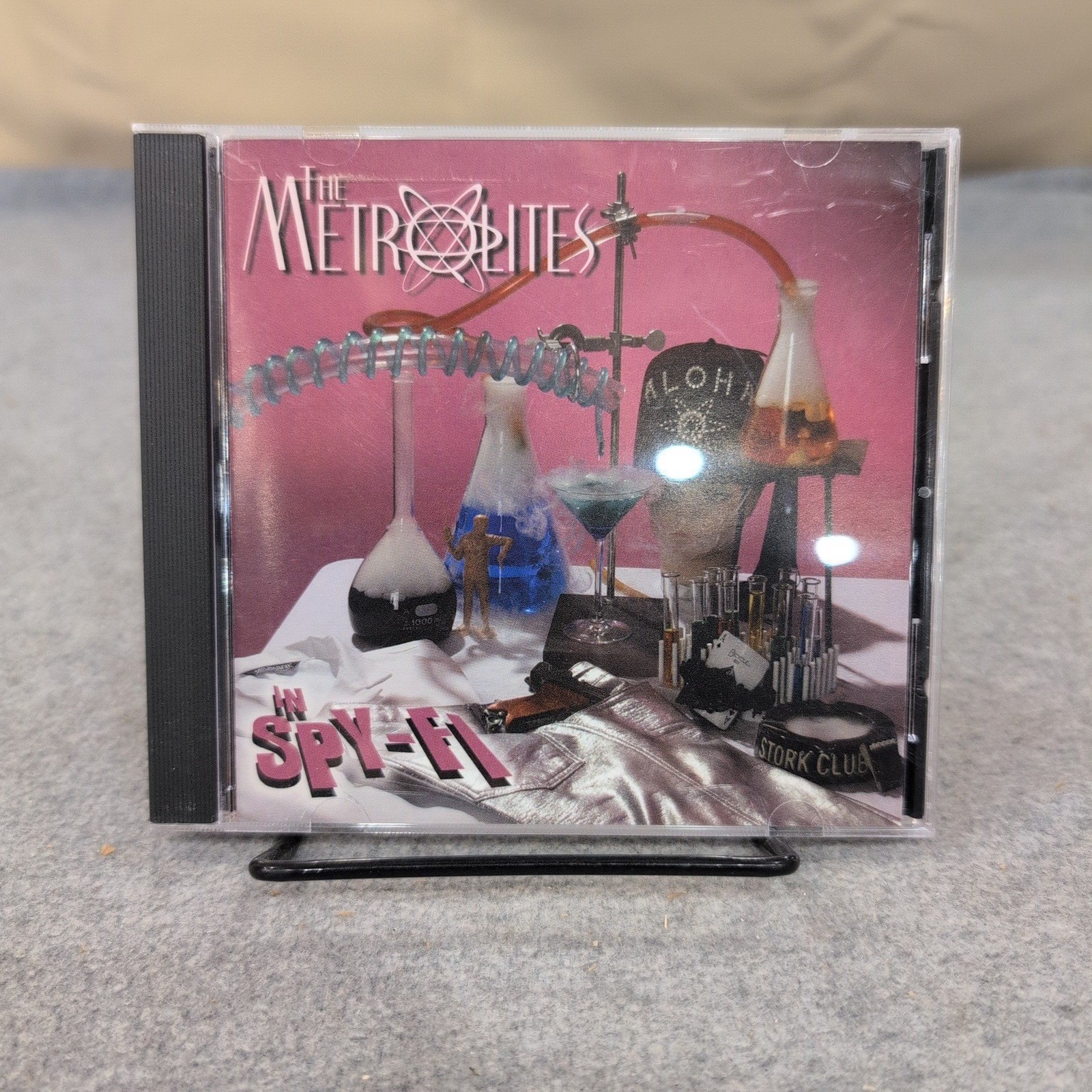 The Metrolites In Spy-Fi CD 2004 Go-Go Golem Lounge Exotica Instrumental Music
