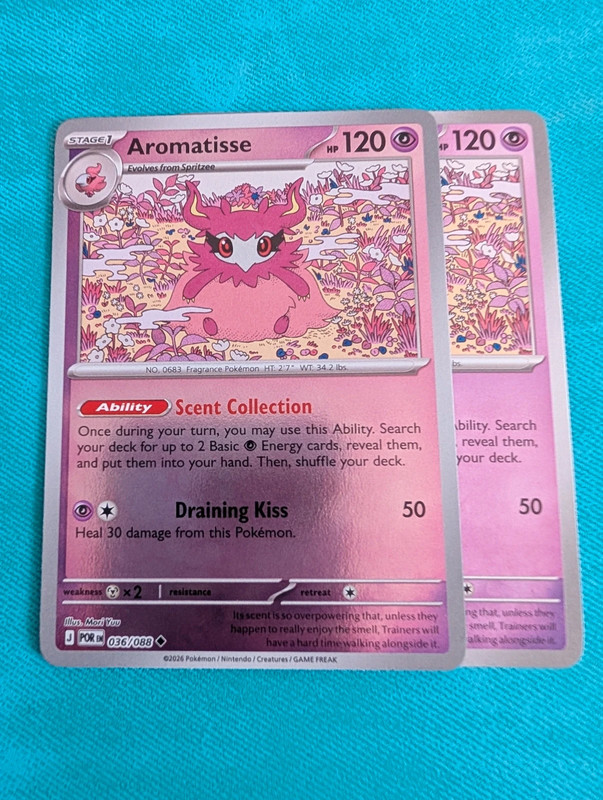 Aromatisse 036/088 Pokémon