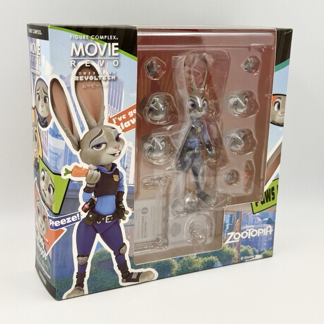 Modellino Kaiyodo Revoltech Movie Revo Judy Hopps Zootopia n.008 Disney