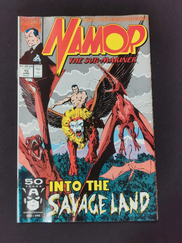 Namor: The Sub-Mariner #16 Marvel Comics 1991