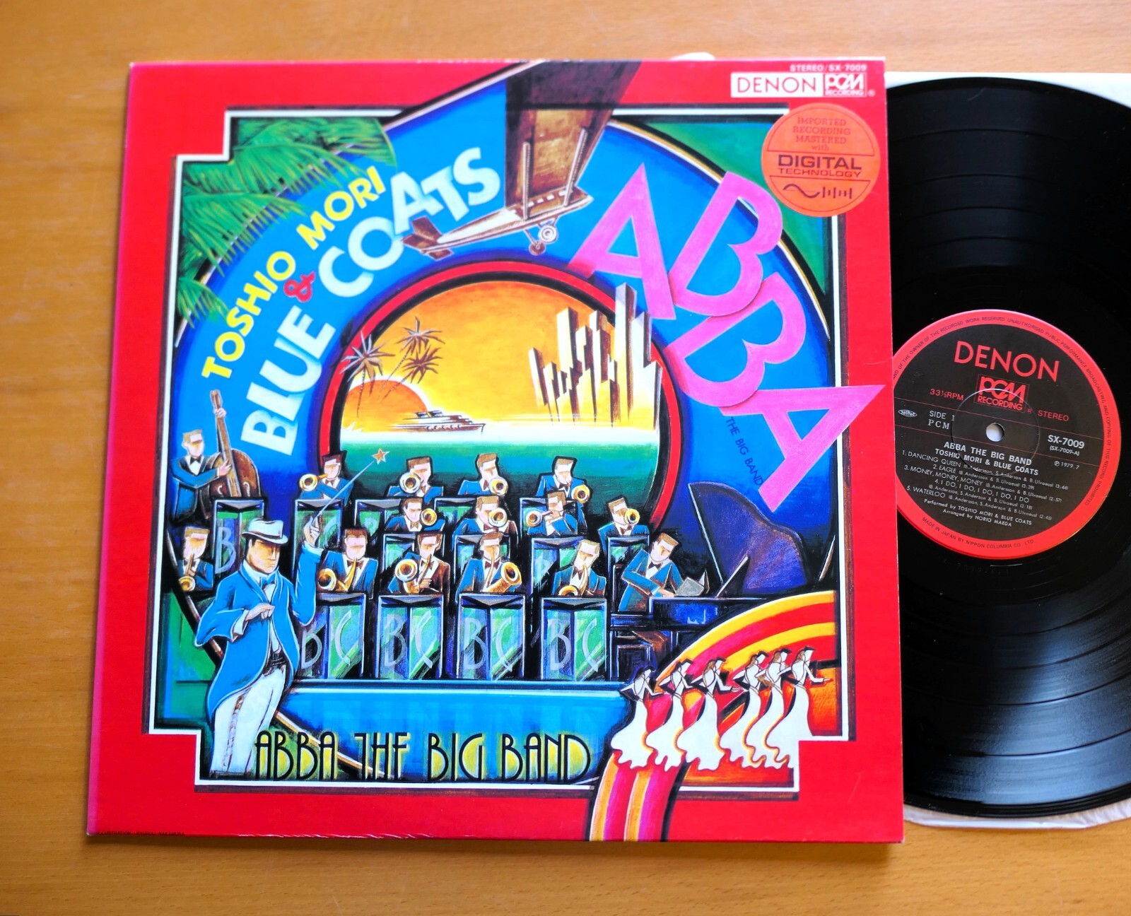 ABBA Toshio Mori & Blue Coats Abba The Big Band Denon Japan SX-7009