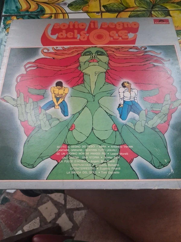 Vinile 33 giri sotto il segno del sole