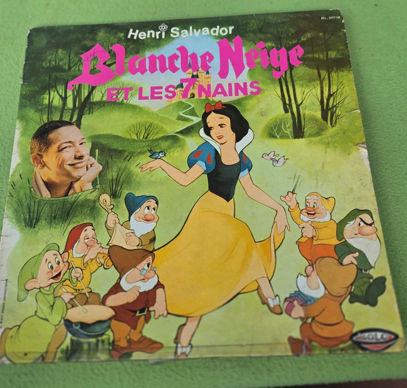 Vinyle 33 tours Blanche neige et les sept nains