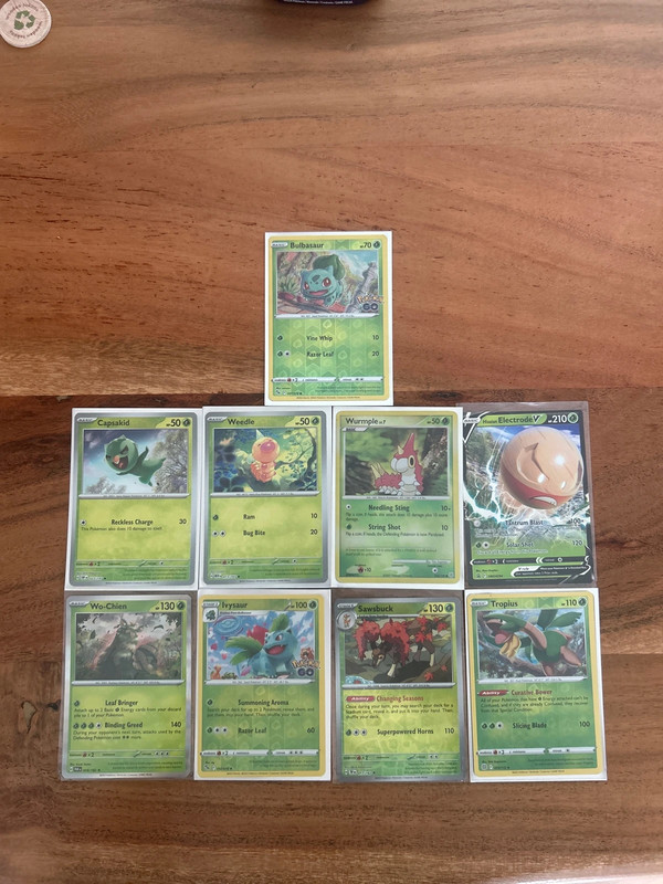 Pokemon kaart setje