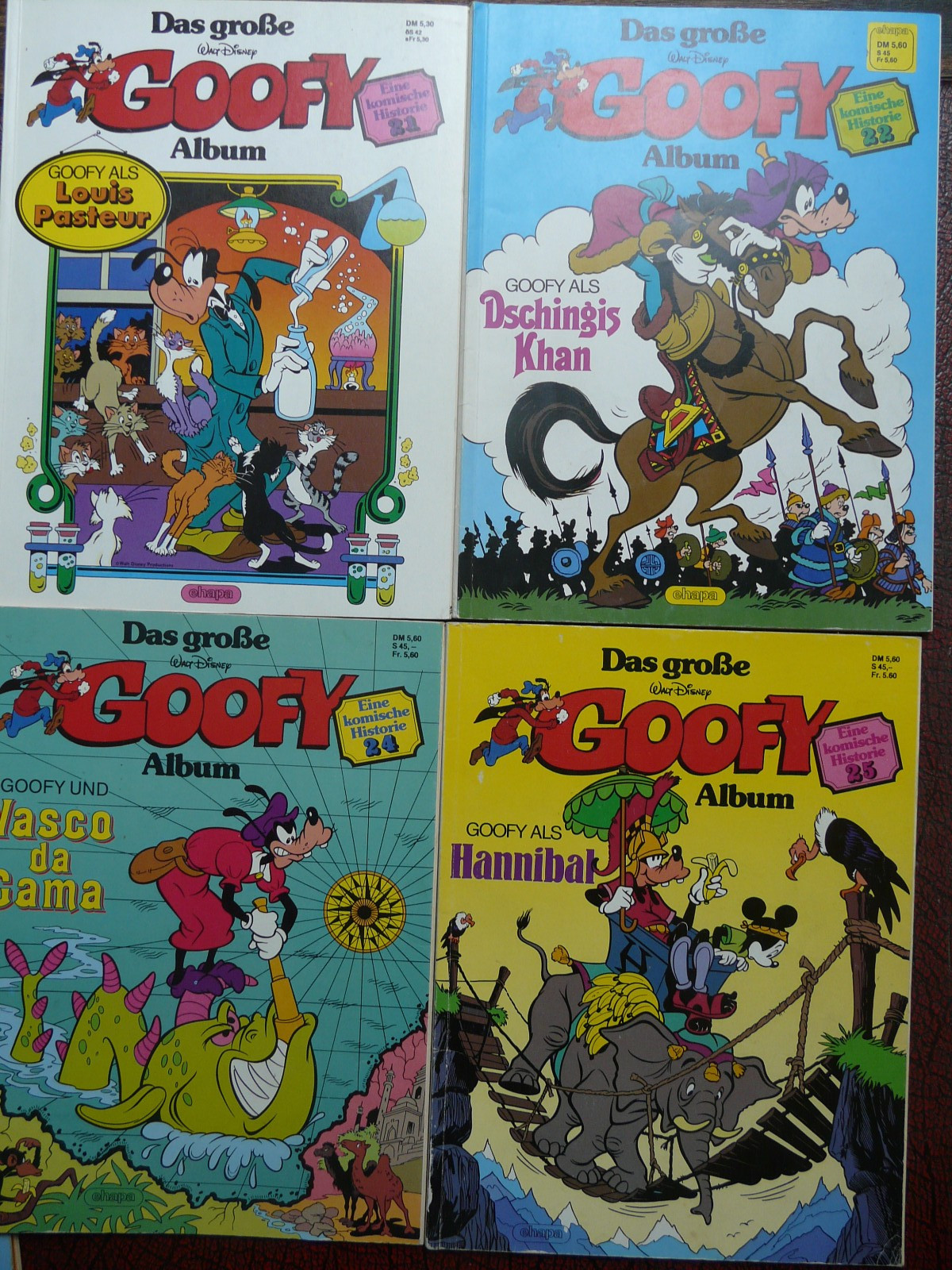 Pippo Una storia comica vol. 21,22,24,25,,29,30