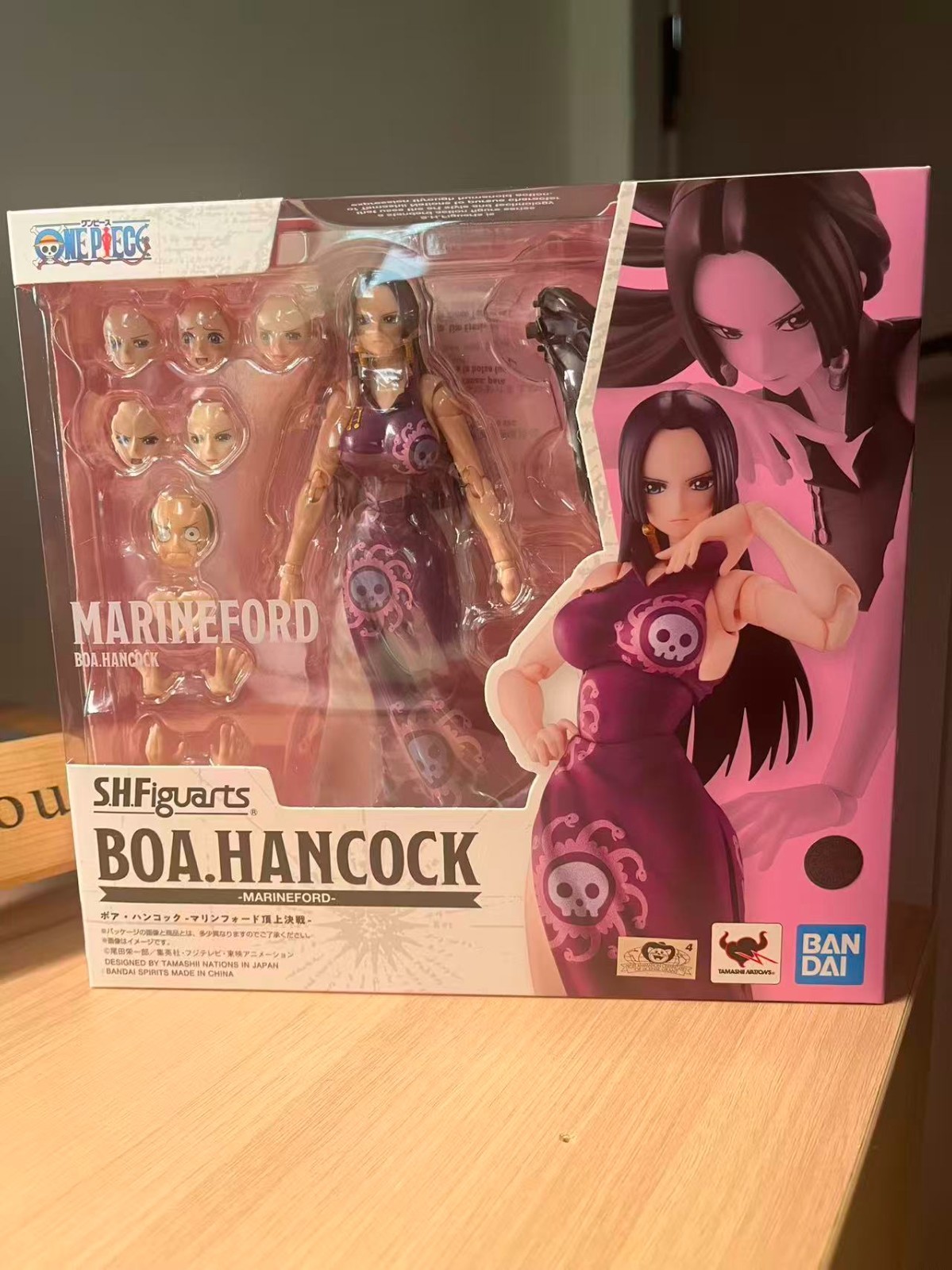 Modellino Bandai S.H.Figuarts Boa Hancock One Piece Summit War of Marineford