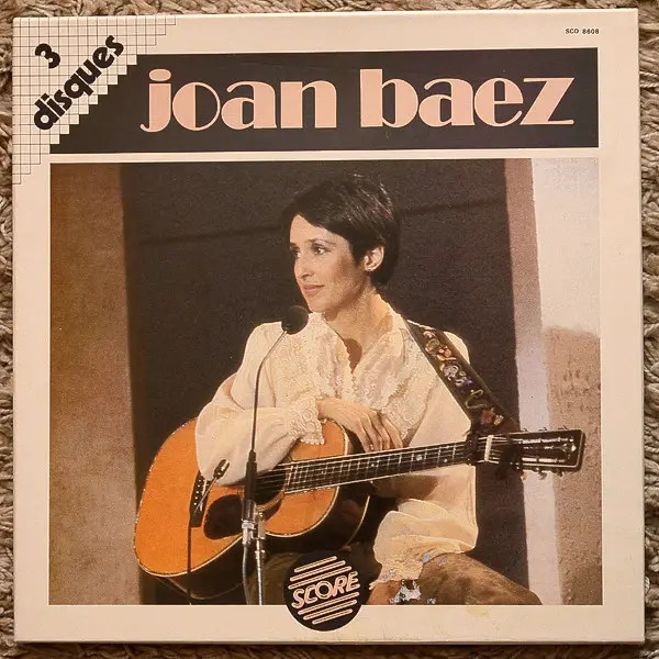 Joan Baez ScOR E 8608 Folk Rock Vinile BOX Set LP-Box 33 U/min