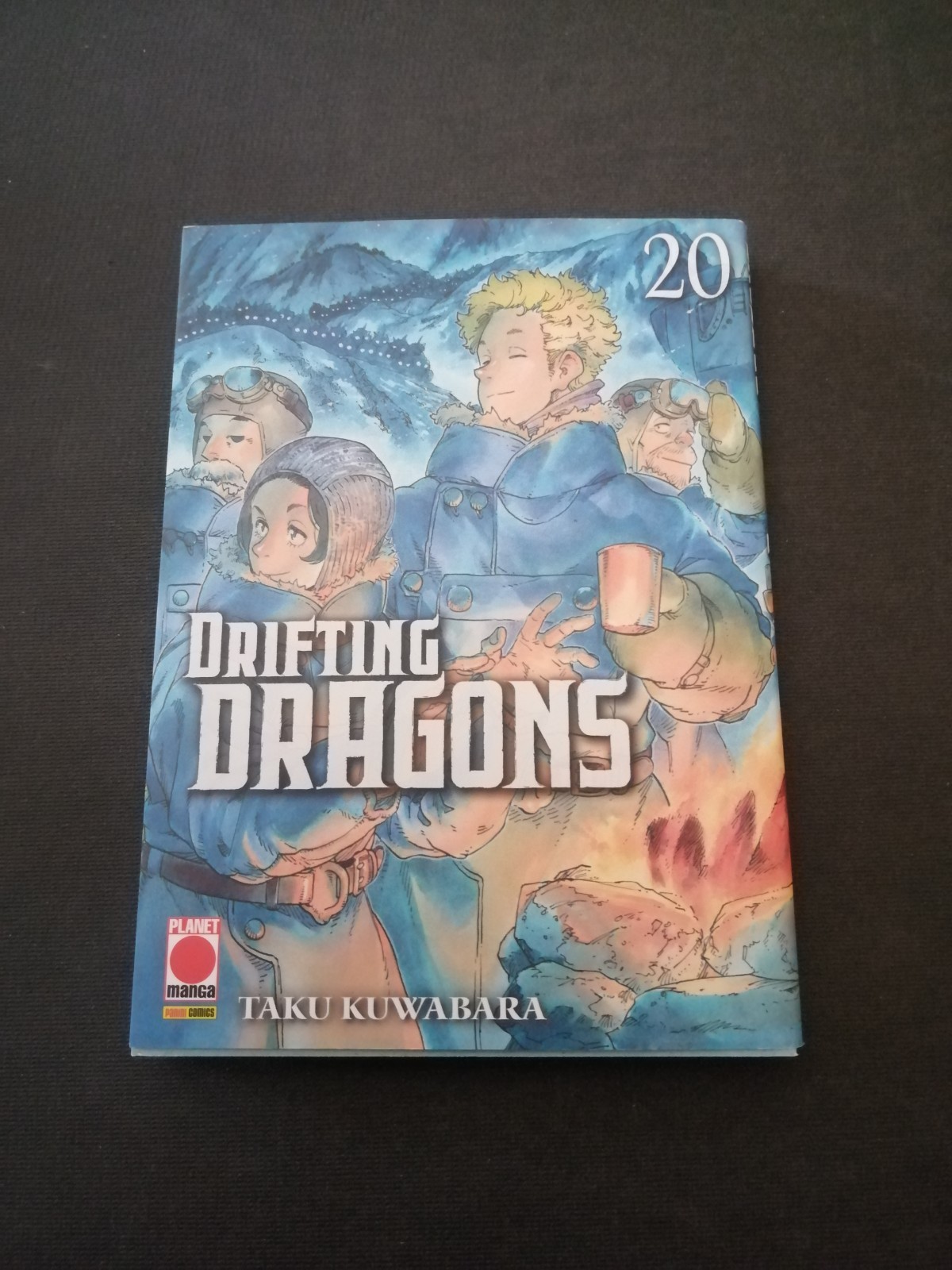 DRIFTING DRAGONS 20 TAKU KUWABARA EDIZIONI  PLANET MANGA 2026 EDICOLA!