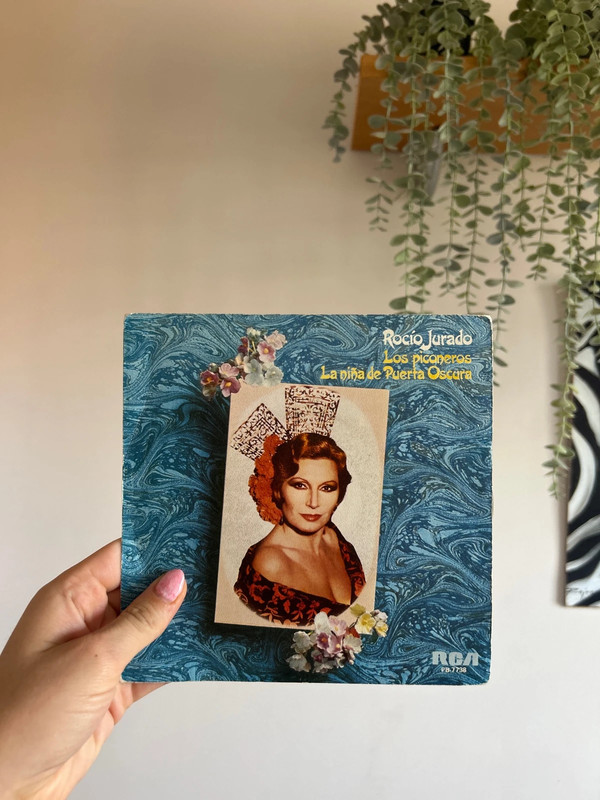 Vinilo Rocio jurado los piconeros la niña de puerta oscura