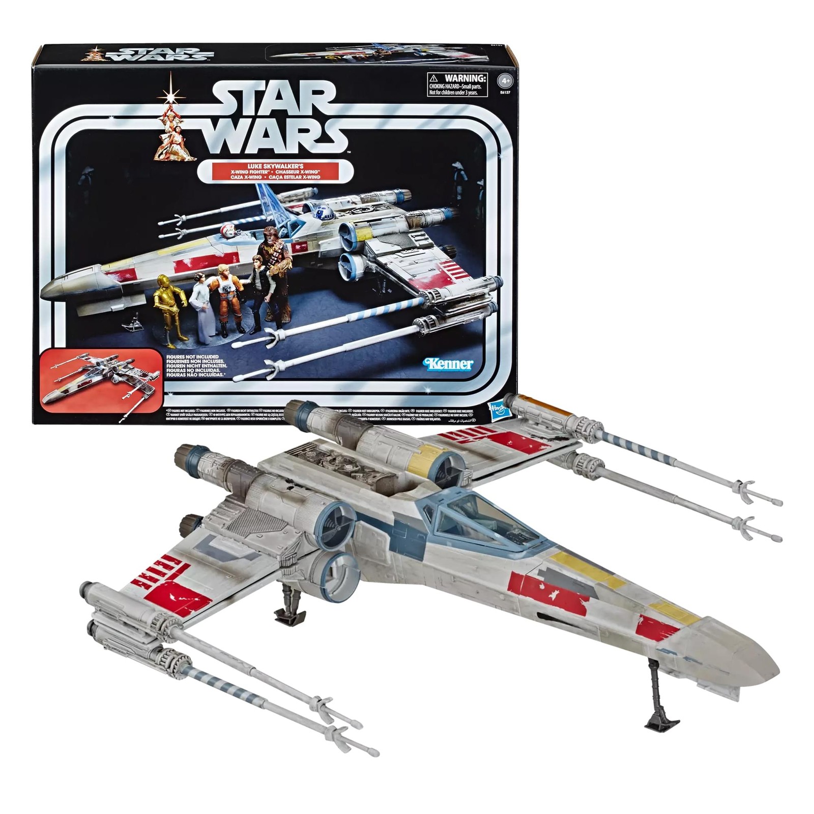 Star Wars Luke Skywalker Red 5 X-Wing Figure da Azione Scala 3.75 Pollici