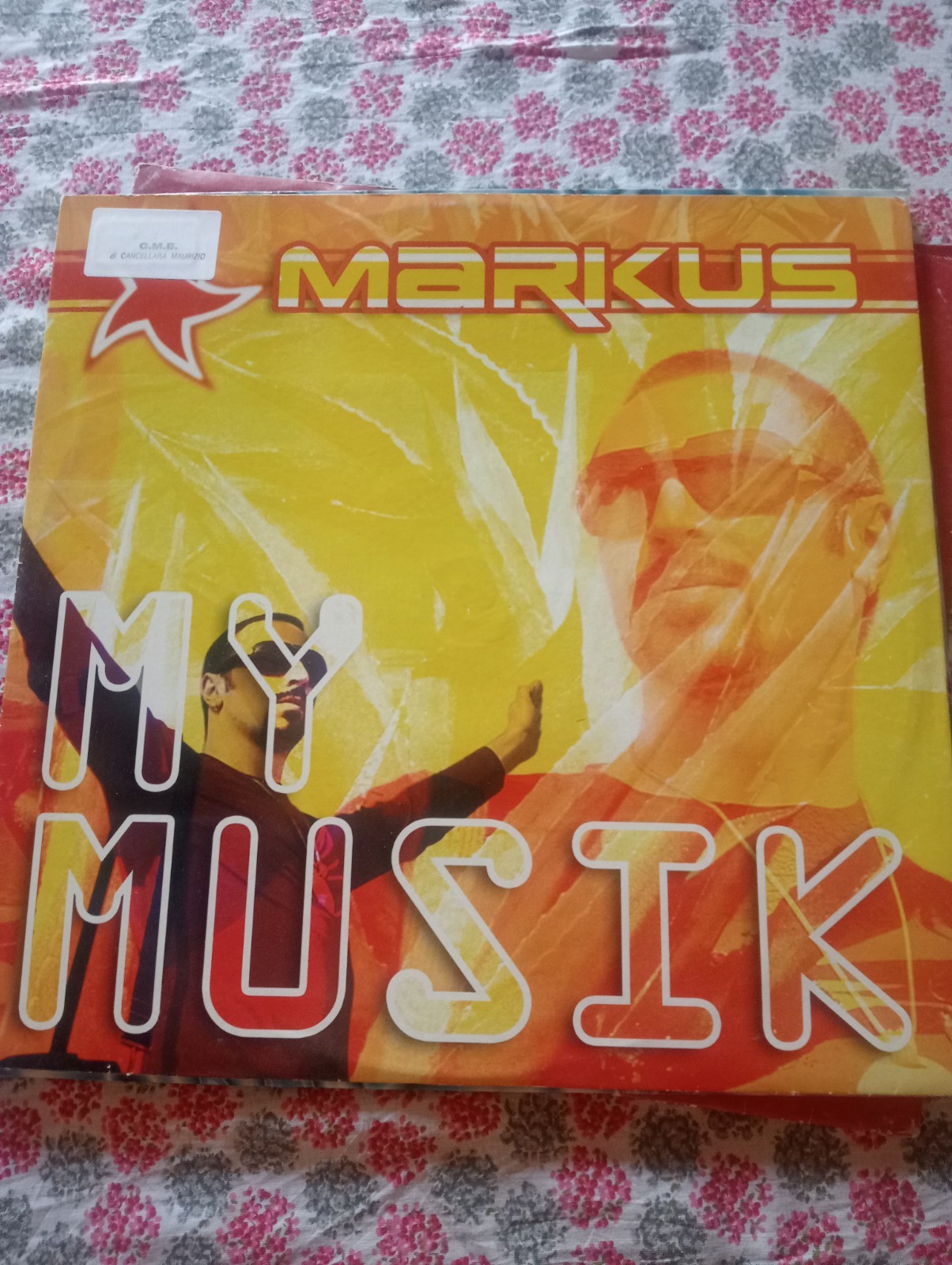 vinile mix 12 " MARKUS - MY MUSIK (dj ross) italodance 2002