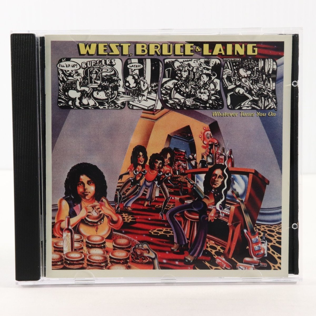 West, Bruce & Laing - Whatever Turns You On CD 2008 Remaster Blues Rock Esoteric
