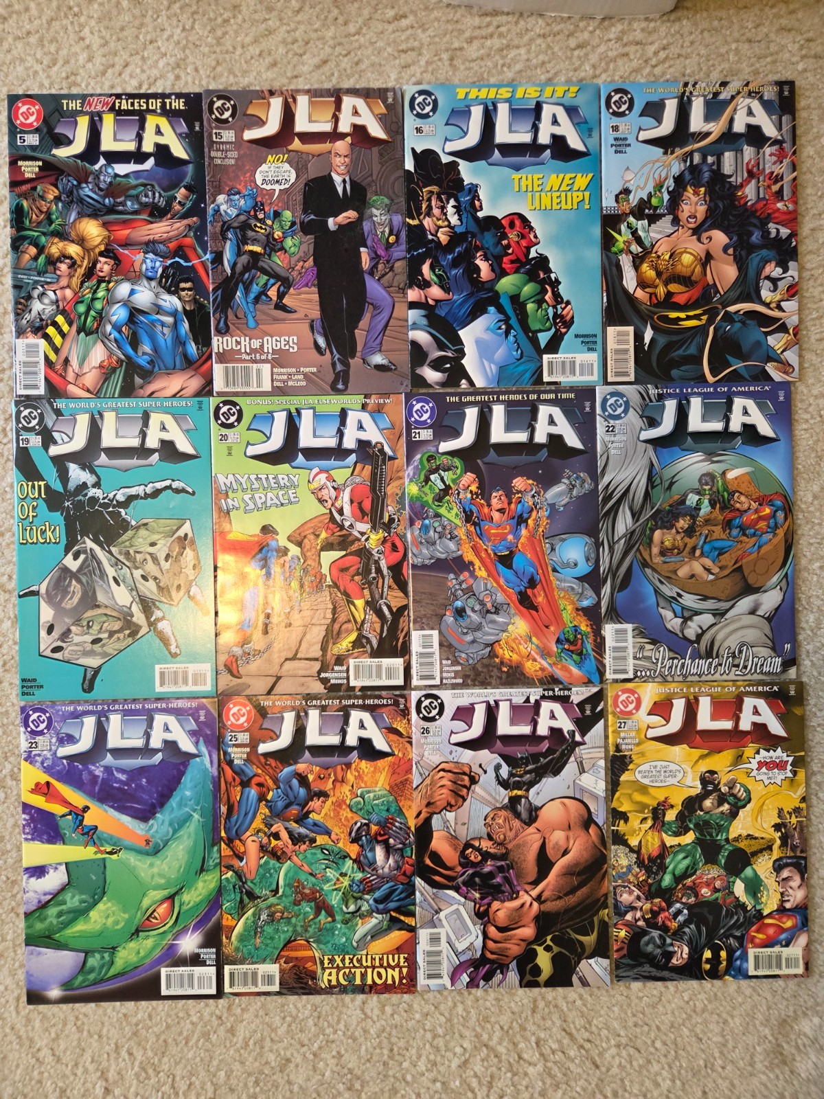 DC Comics: JLA (lotto di 95 numeri)