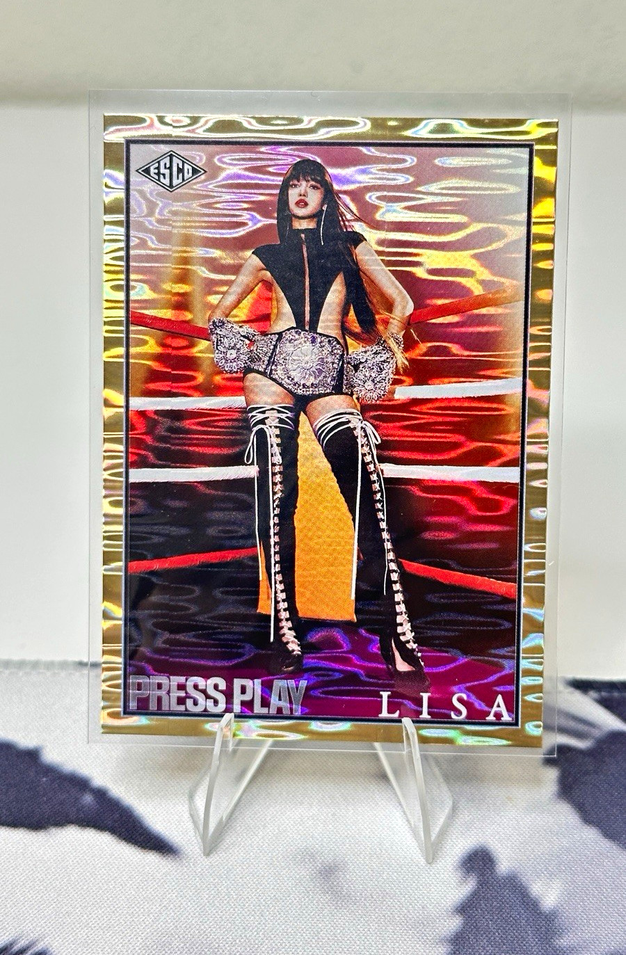 ESCO Lisa Press Play Serial Numbered Non-Sport Trading Card #44 /300 2026
