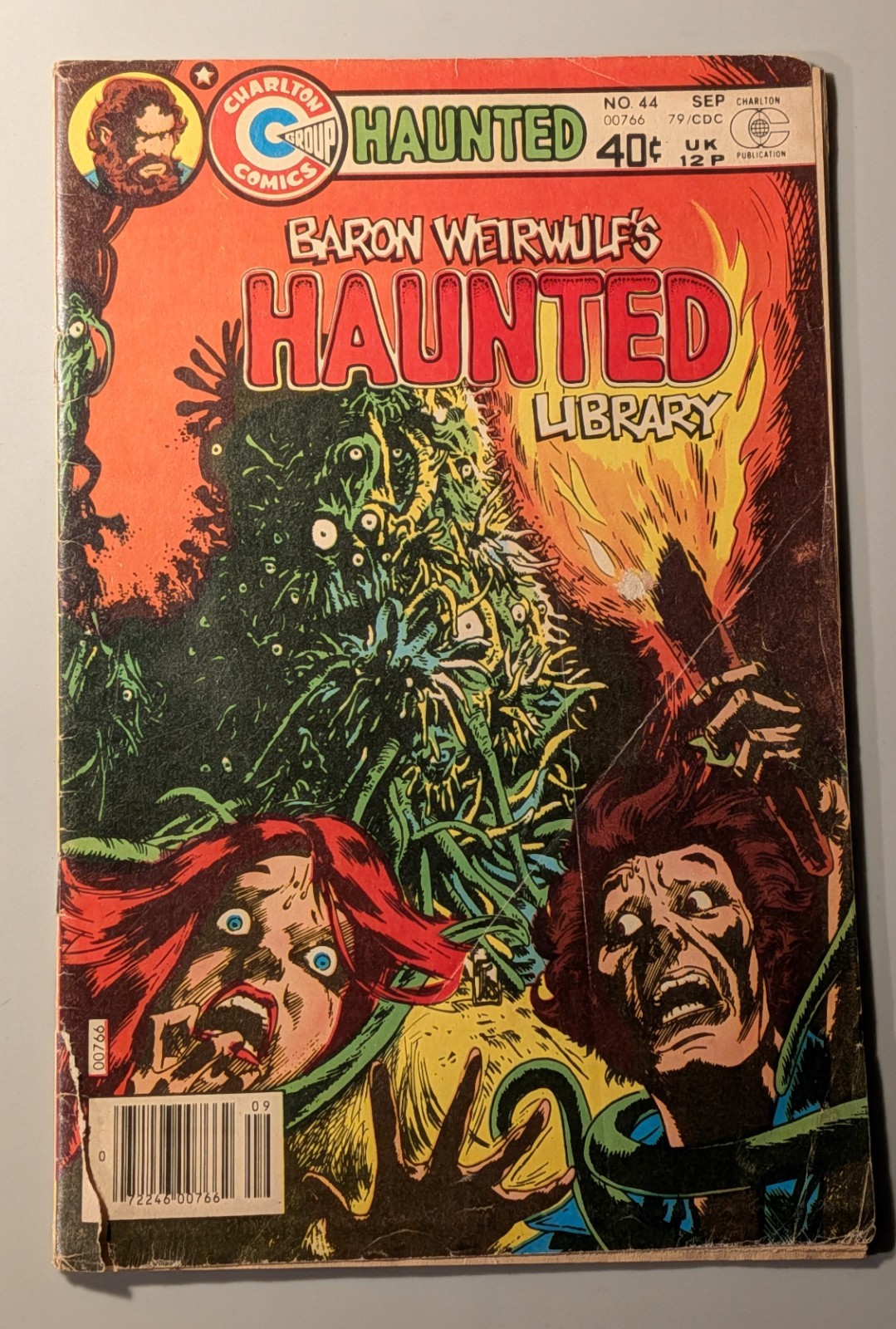 Haunted #44 1979 Charlton Baron Weirwulf Library Tom Sutton arte