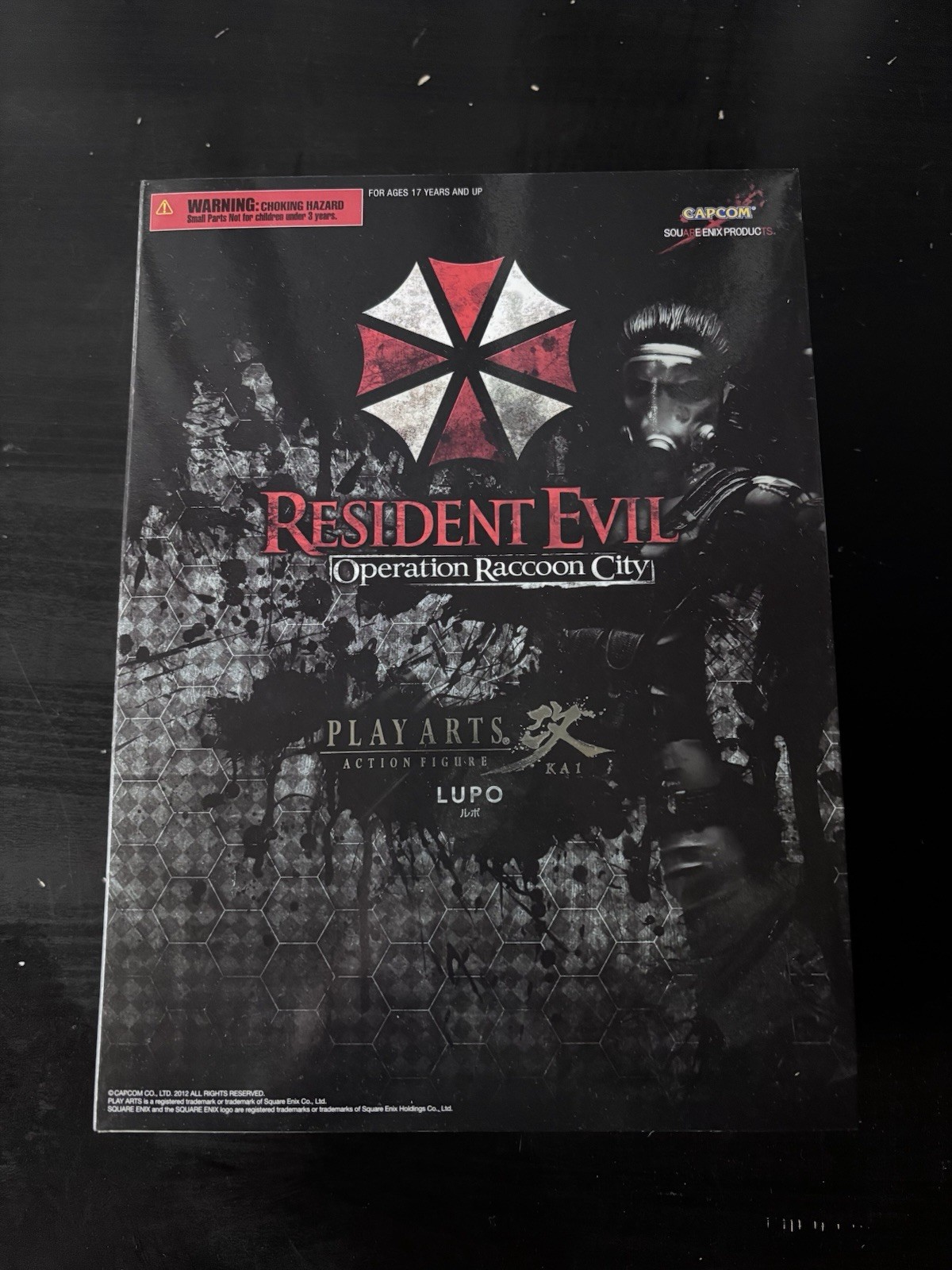 Modellino Square Enix Play Arts Resident Evil Lupo Operazione Raccoon City