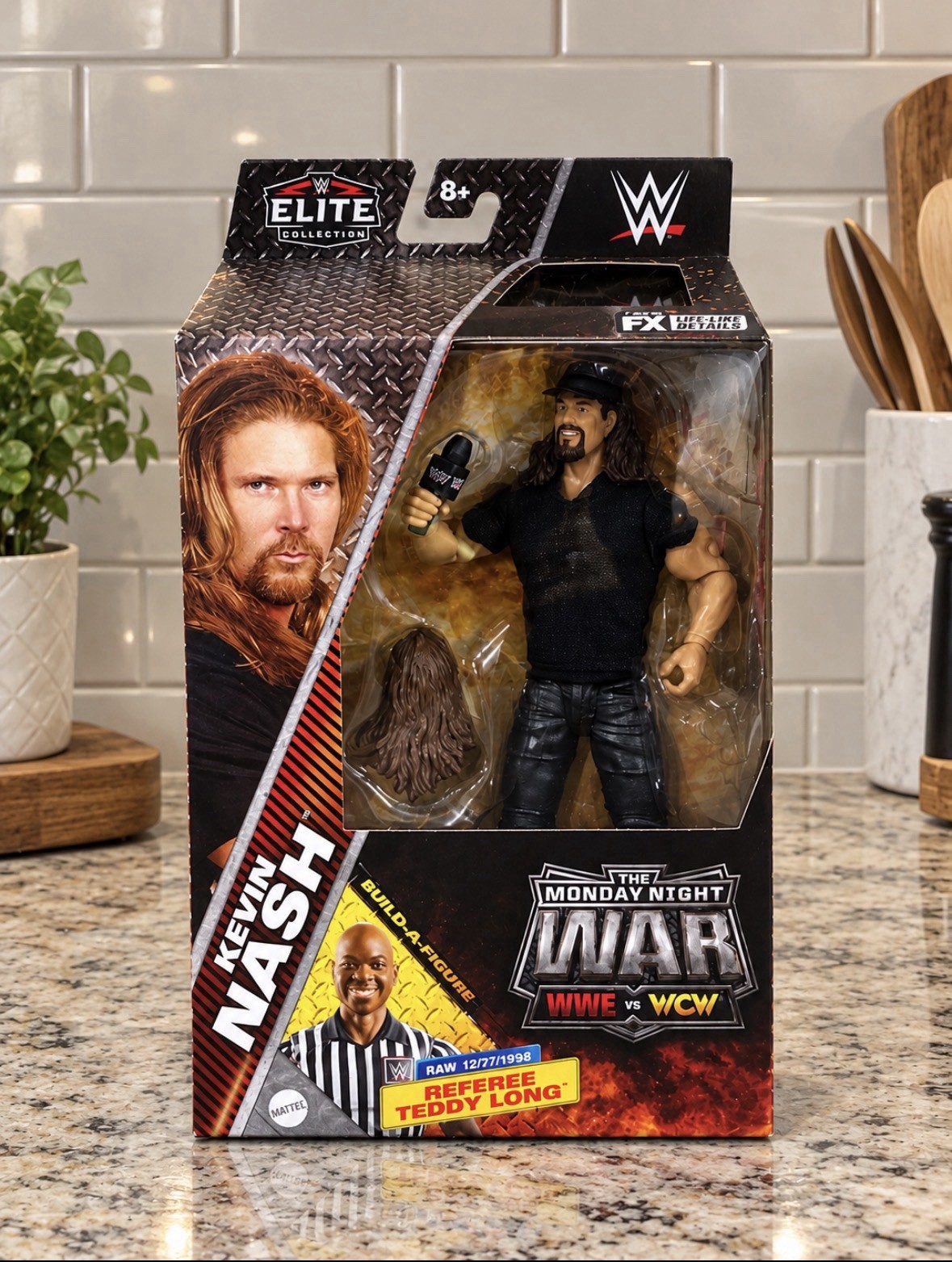 WWE Mattel Kevin Nash Monday Night War Elite Figure Walmart Exclusive NEW SEALED