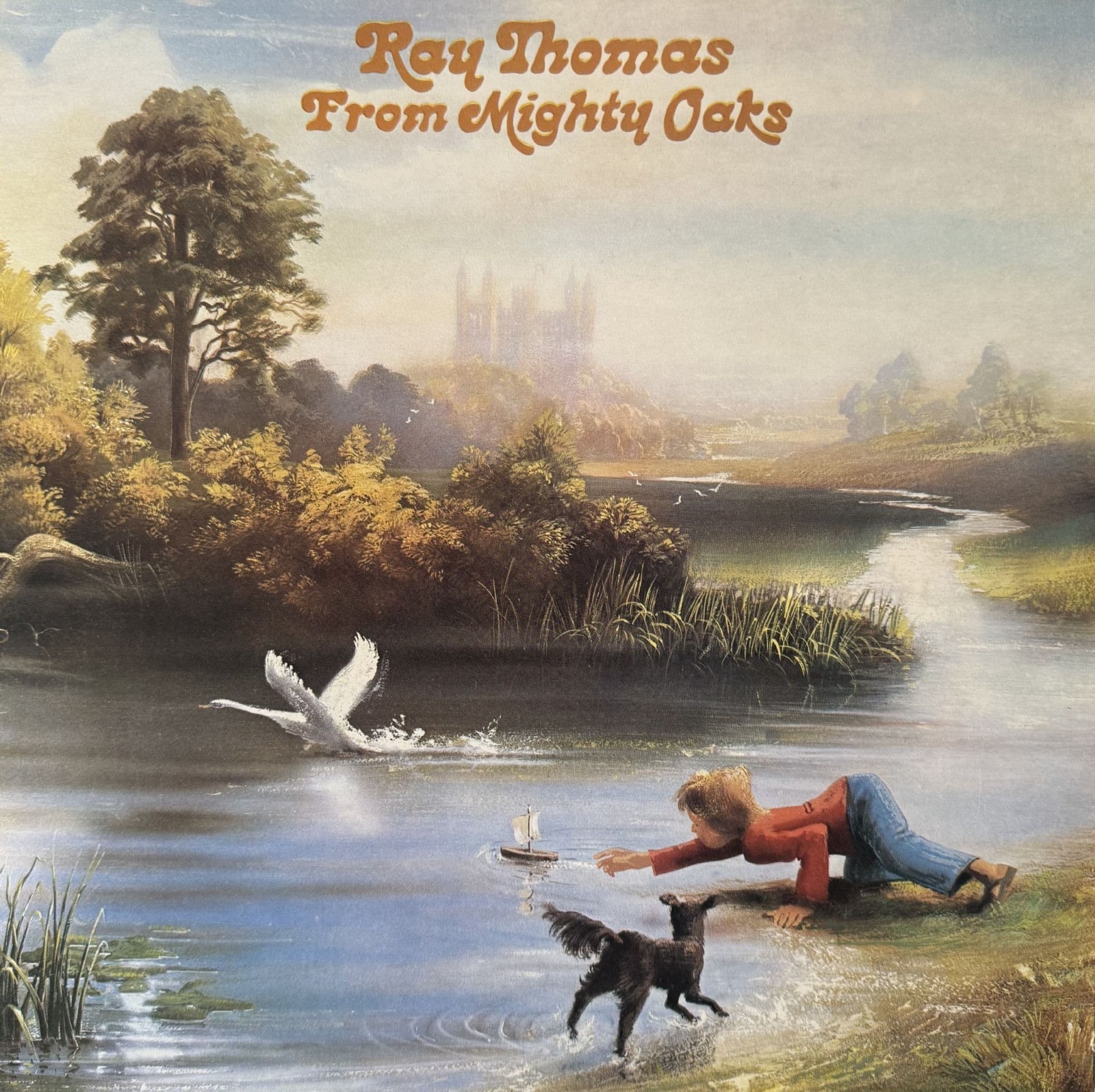 Ray Thomas ‎- From Mighty Oaks (LP) (EX/EX-)