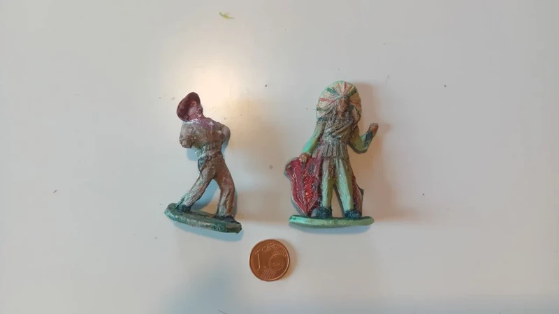 2x Soldatini in Pasta - anni '50