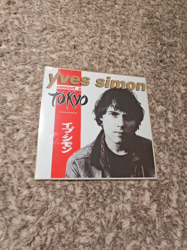 Vinyle Yves Simon concert a Tokyo