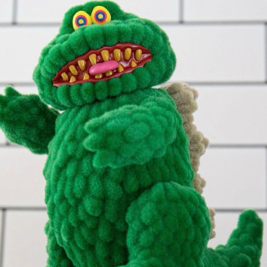 Fujisaki Takuma MOGOLGON Soft Vinyl Green Figure