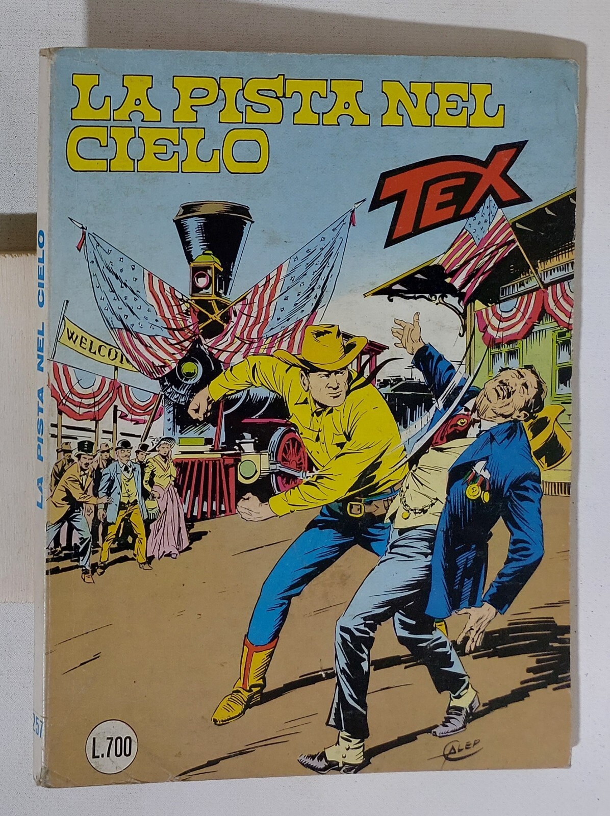 48182 TEX n. 257 - La pista nel cielo - Bonelli 1982