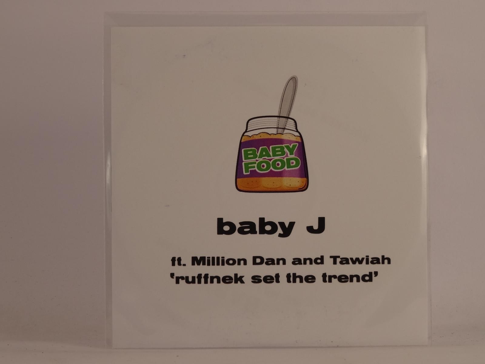 BABY J FT MILLION DAN AND TAWIAH RUFFNEK SET THE TREND (F21) 2 Track Promo CD Si