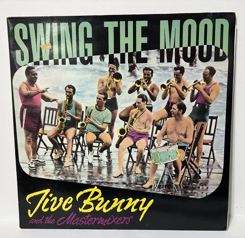 Maxi Single 12" - Jive bunny and The Mastermixers - Swing The Mood