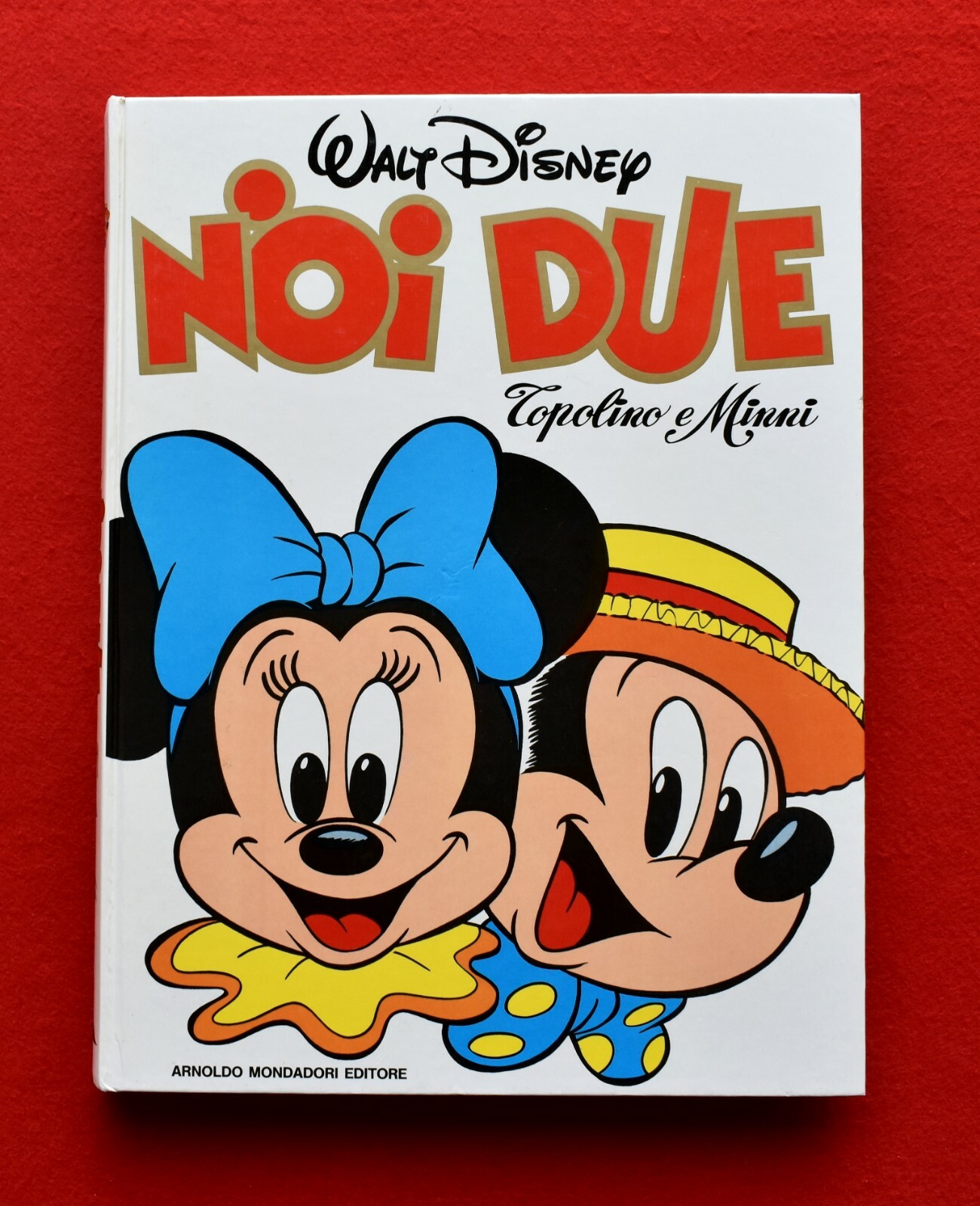 NOI DUE TOPOLINO E MINNI   Prima Edizione  Del 1983  CARTONATO    MONDADORI