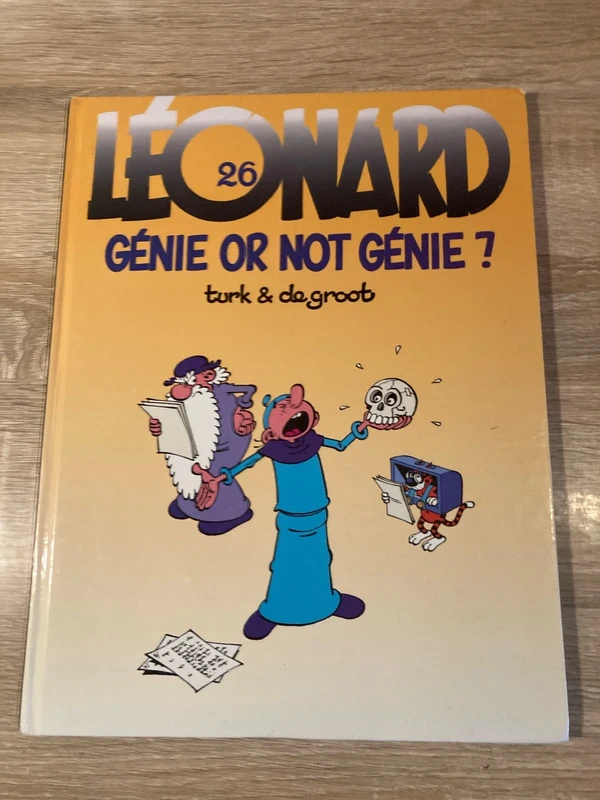 Bande dessinée leonard tome 26. Genie or not genie