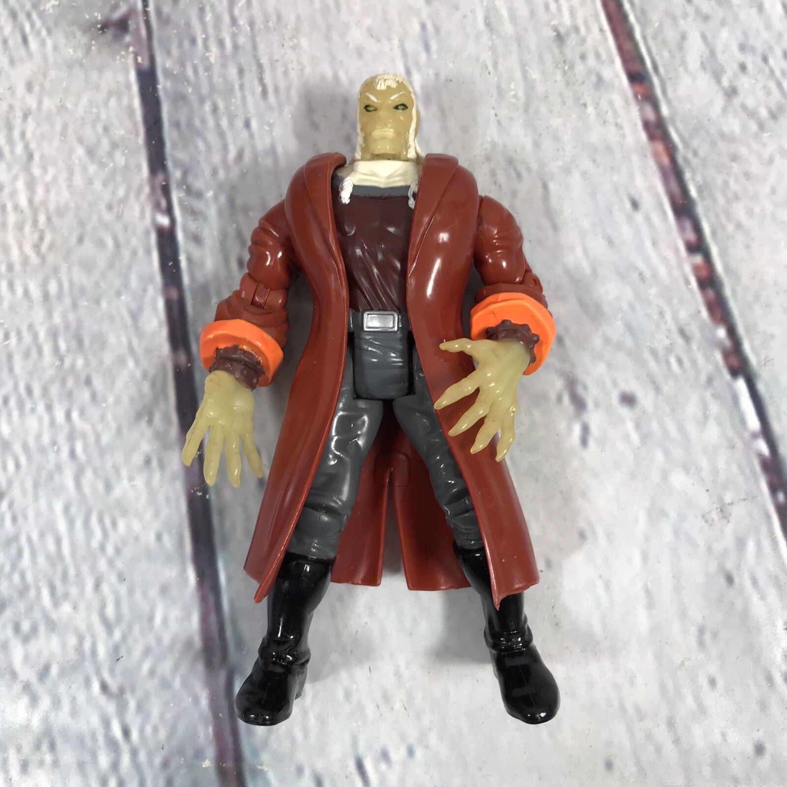 Vtg Action Figure Marvel Blackout Ghost Rider Glows n Dark 1995 Toy Biz 5.25" T