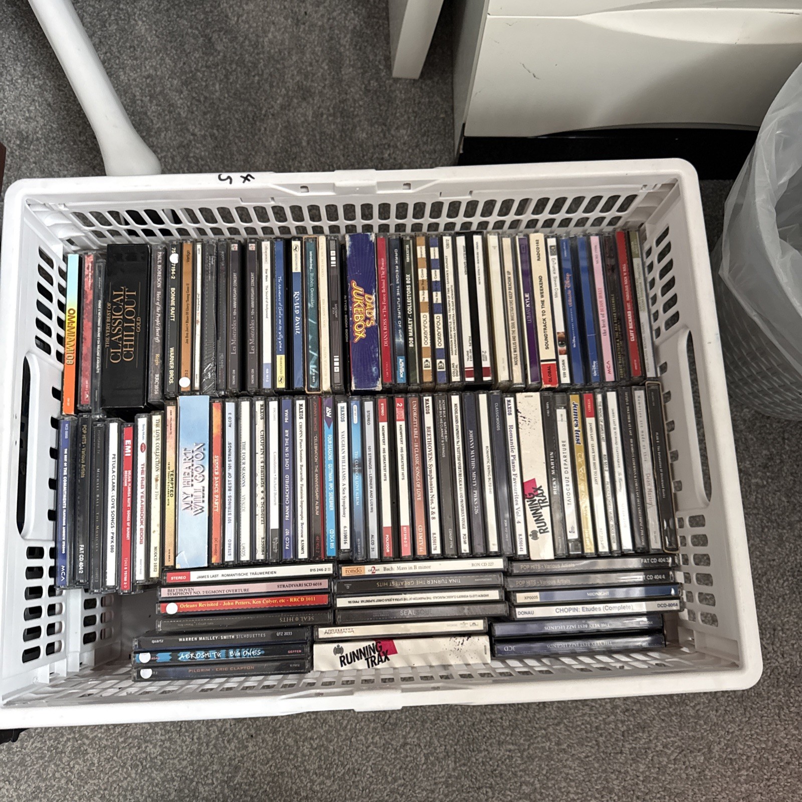 Job Lot Bundle of 100+ Mixed Music CDs Albums Various Artists & Genres