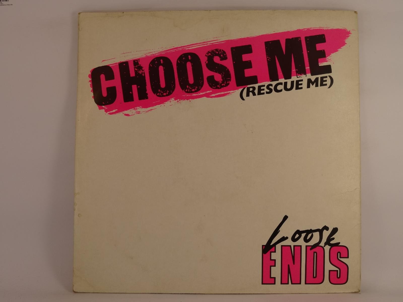 LOOSE ENDS CHOOSE ME (59) 2 Track Promo 12" Single including Picture Sleeve VIRG