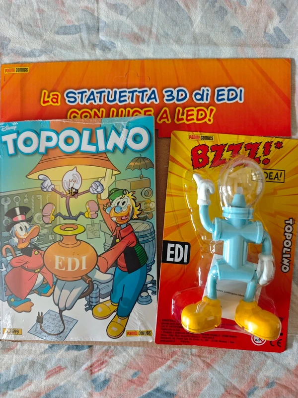 Topolino con Edy Ke si accende