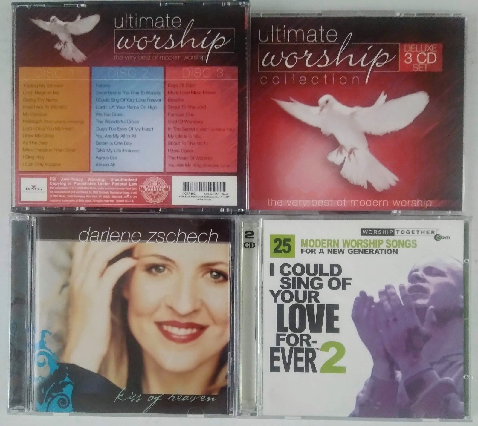 Ultimate Worship Darlene Zschech I Could Sing of Your Love Forever 6-CD Lot