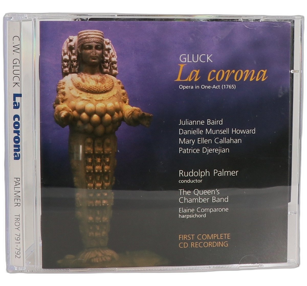 Gluck La Corona Opera In One-Act (1765) Julianne Baird Albany 2 CD Box Set 2005