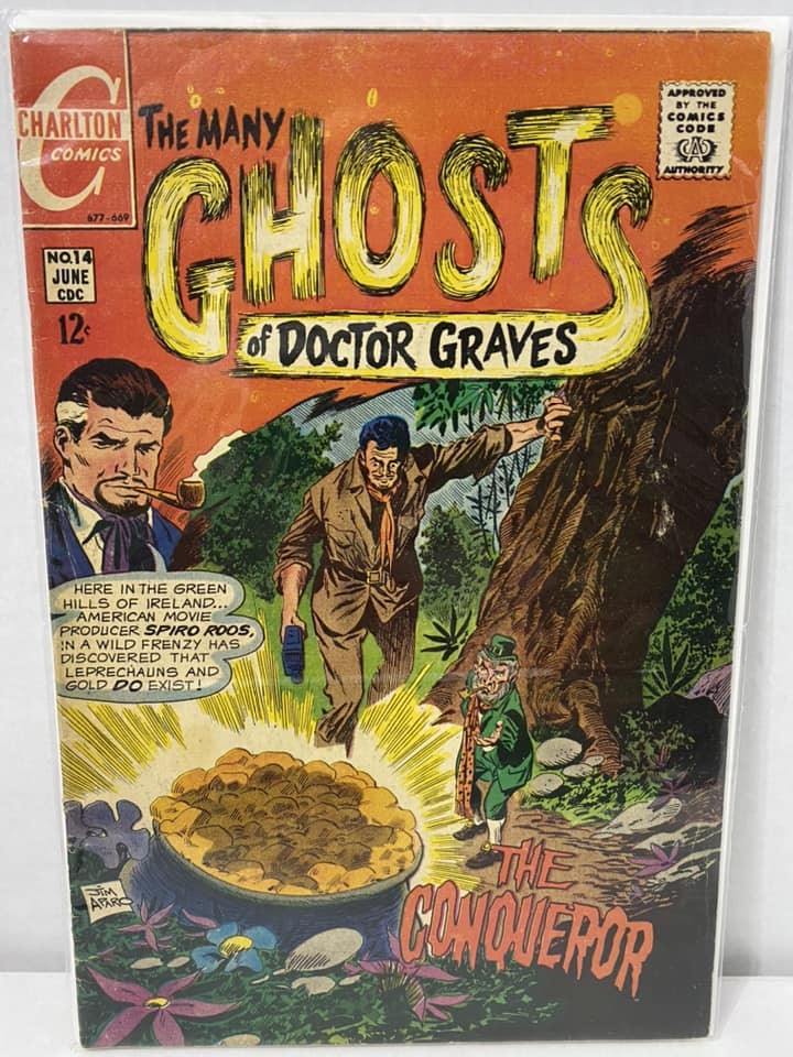 35519: CHARLTON COMICS MOLTI FANTASMI DI DR GRAVES #14 grado fine