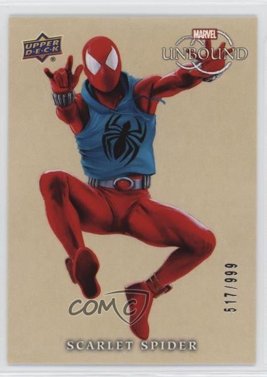 2024 Upper Deck Marvel Unbound Year 3 517/999 Scarlet Spider #155 0nr3