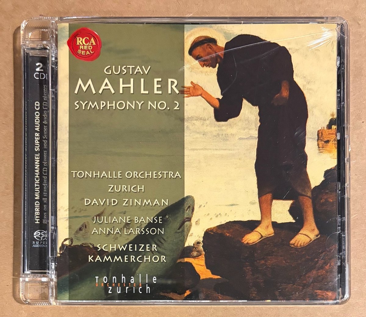 Gustav Mahler /Tonhalle-Orchester Zürich-Symphony No. 2 RARE import 2 x SACD '08