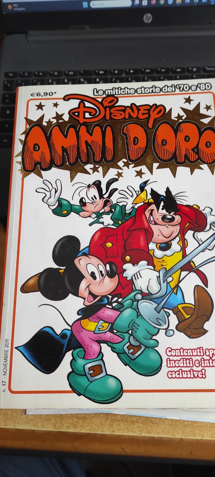 DISNEY - ANNI D'ORO (mitiche storie del '70-'80) - N. 17/2011 - NEANCHE APERTO!