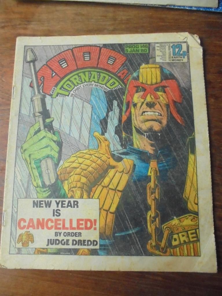 2000AD featuring JUDGE DREDD, prog 146 (5th January 1980)