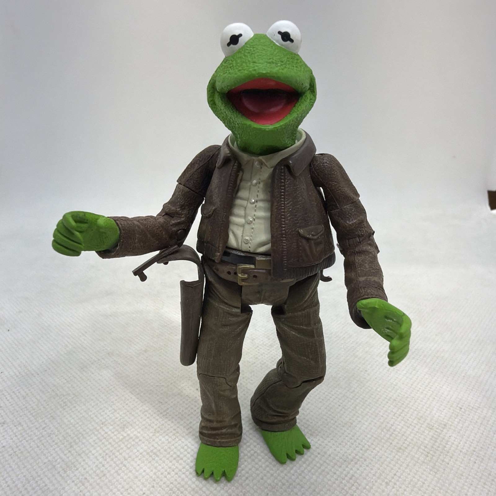 The Muppets Adventure Kermit Indiana Jones 2004 Palisades Tour EXCLSV FLAWS