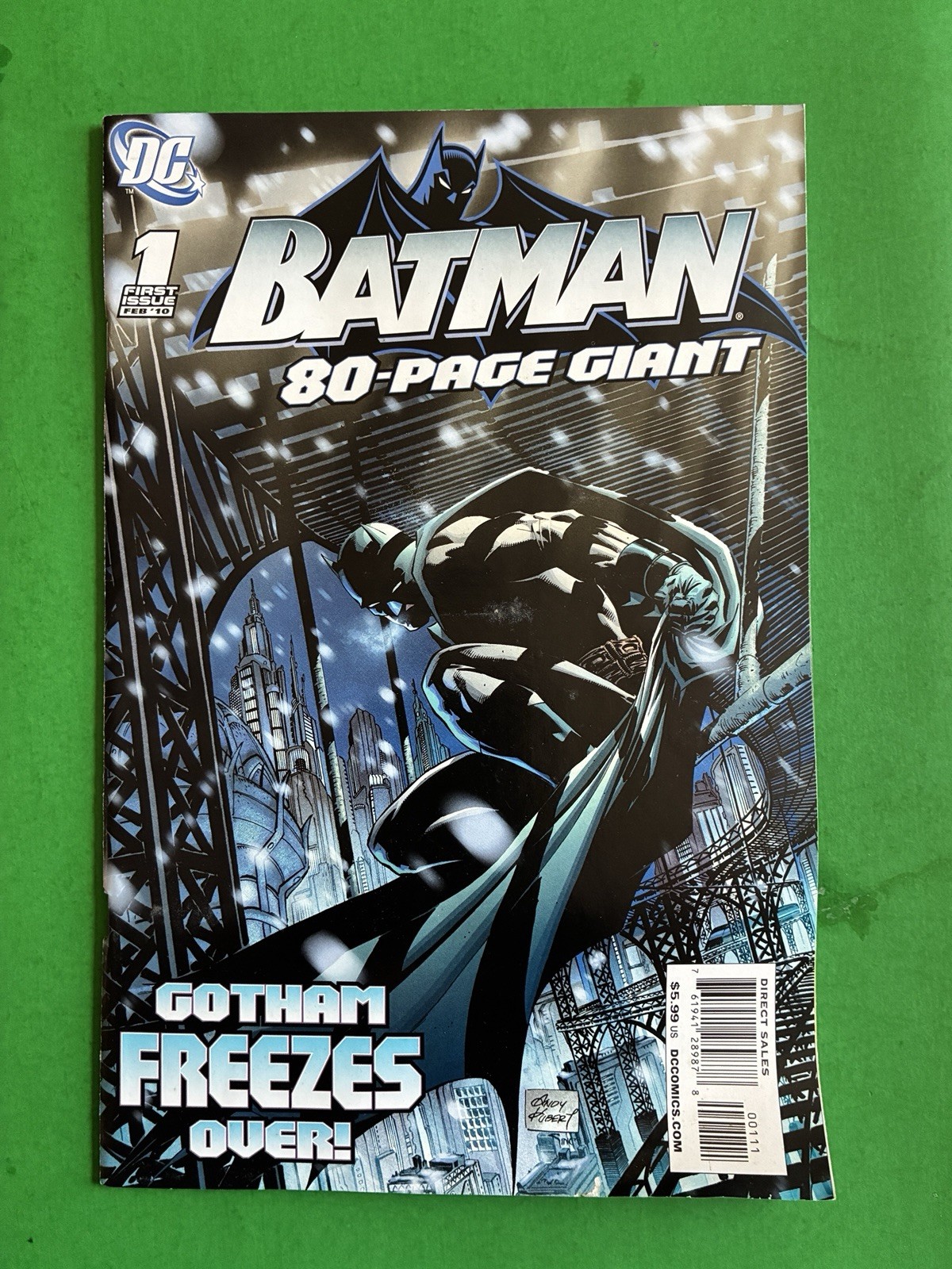 BATMAN 80-PAGE GIANT #1 (2010) ANDY KUBERT COVER