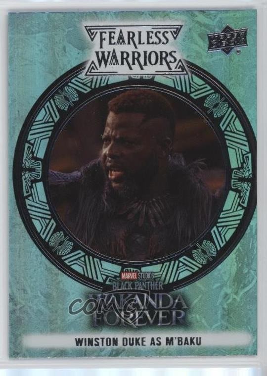 2024 Upper Deck Marvel Black Panther Wakanda Forever Winston Duke as M'Baku 0o4t