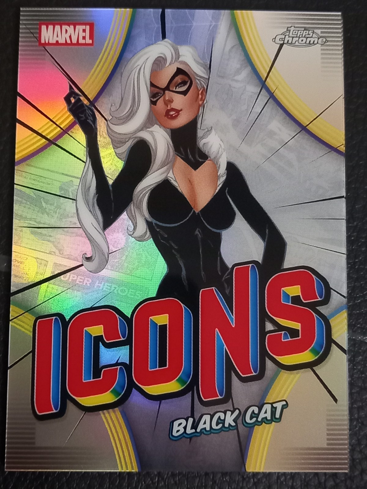2026 TOPPS CHROME MARVEL  ICONS "BLACK CAT"#MI-01