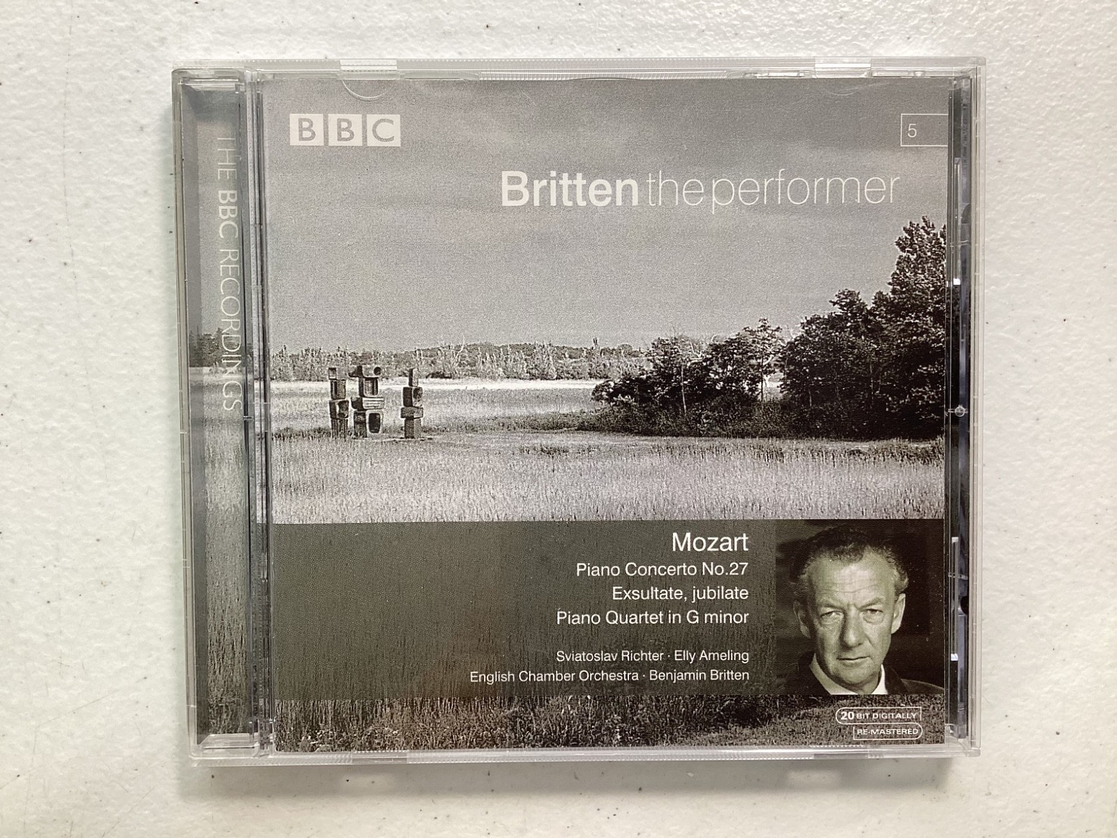 1997 Britten Performer Mozart No. 27 Piano Concerto CD BBC IMG Artists BBCB 8005
