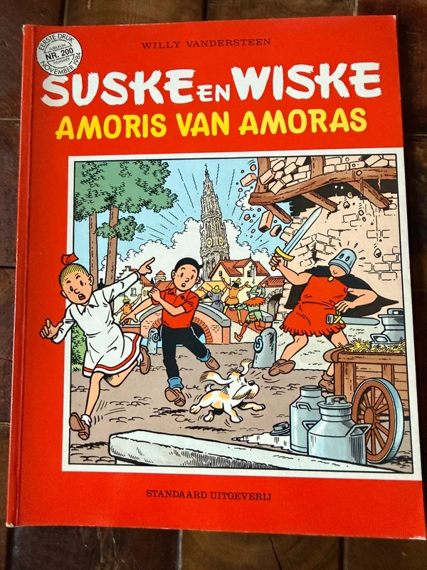 Amoris Van Amoras. Suske en Wiske. Willy Vandersteen.
