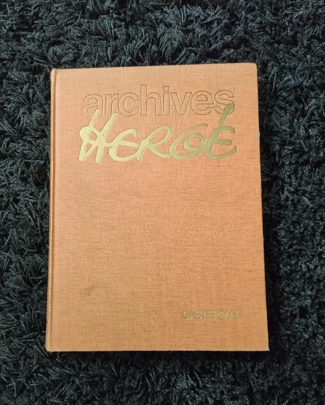 Livre Archives Hergé, Tintin, Casterman, 1973
