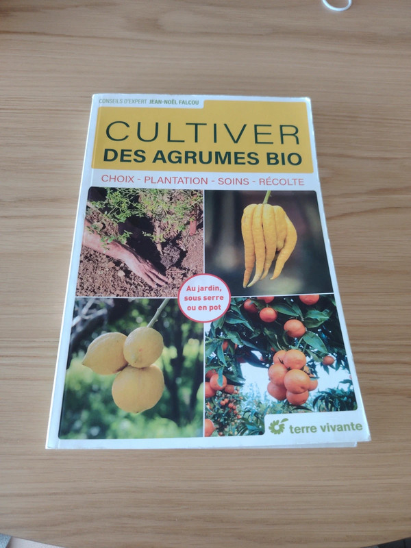 Livre cultiver des agrumes bio