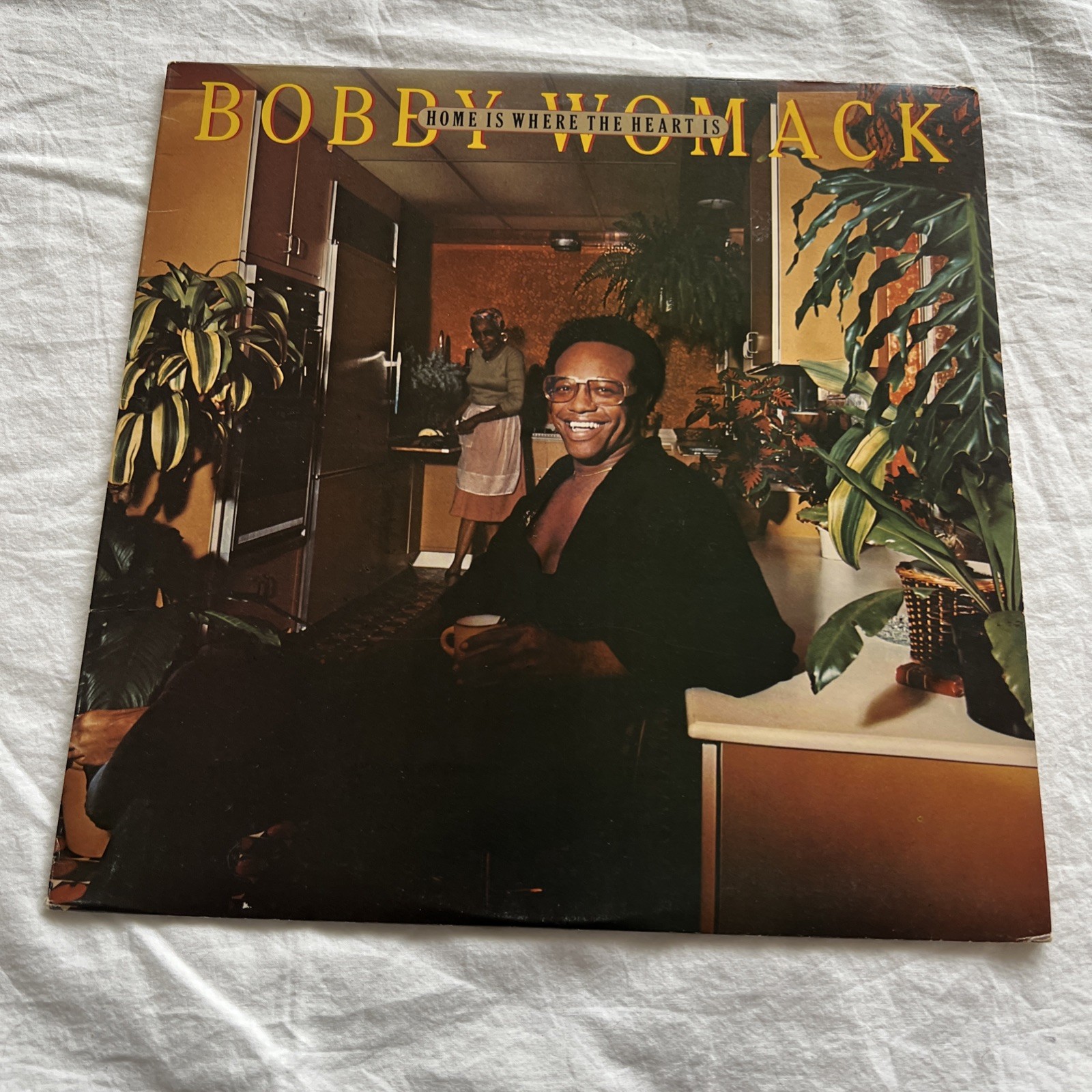 Bobby Womack Home Is Where The Heart Is Vinyl Lp Record Vg+ US Press Sterling